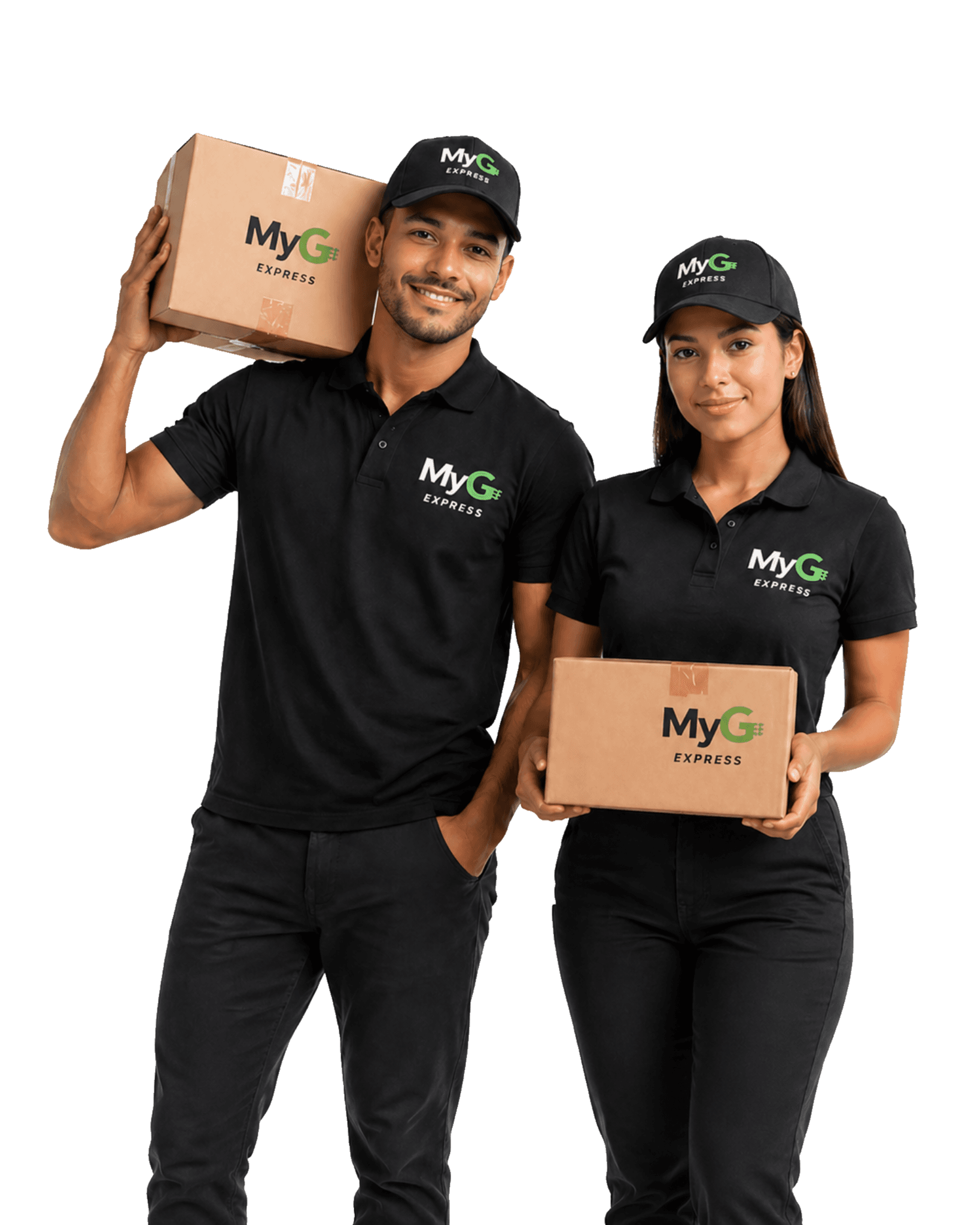 Equipo de logística MyG Express